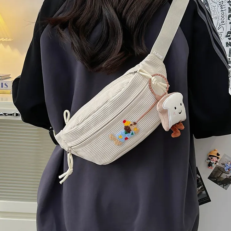WHEELY BABY+ Nylon Sling Bag Unisex Multicolor-4