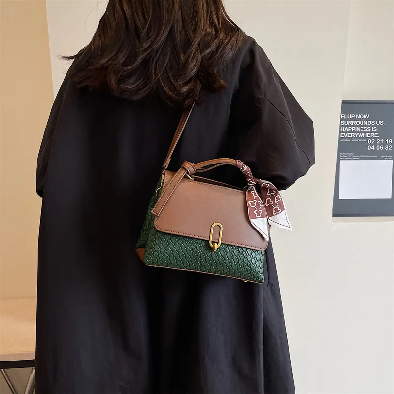 WHEELY BABY+ PU Handbag, Shoulder Bag, Crossbody Bag Women's Brown & Ecru, Black, Coffee & Green, Coffee-14