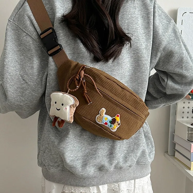 WHEELY BABY+ Nylon Sling Bag Unisex Multicolor-12