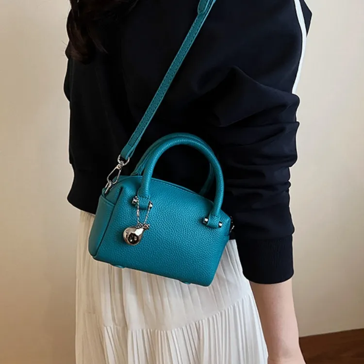 WHEELY BABY+ PU Shoulder Bag, Crossbody Bag, Handbag Women's Ecru/Ginger Yellow/Blue/Black-10