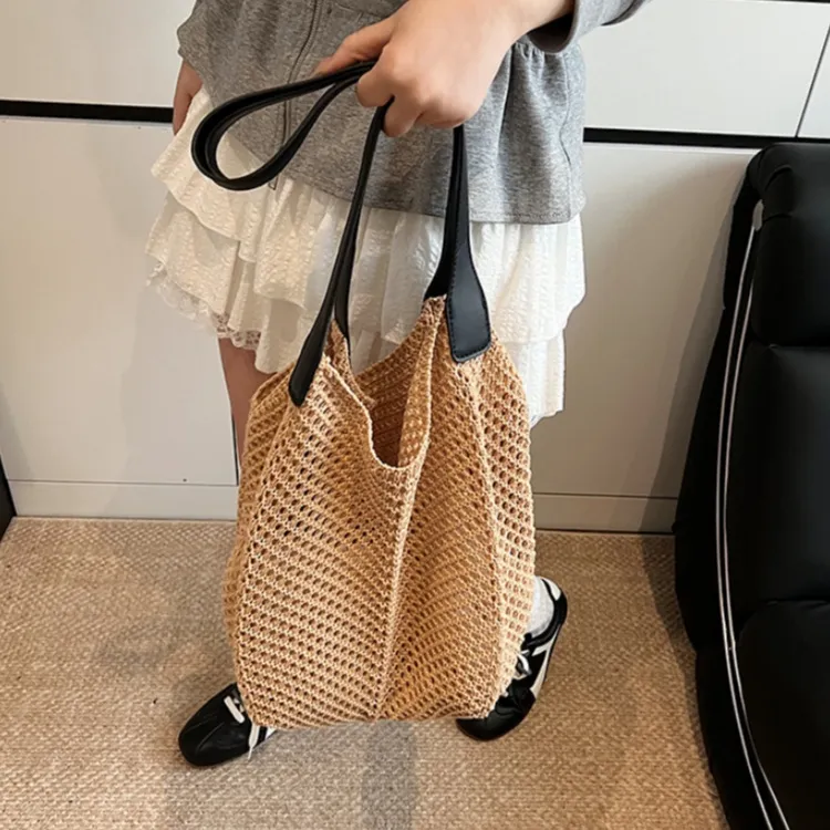 WHEELY BABY+ Knitted Fabric Shoulder Bag Women's Multicolor-14