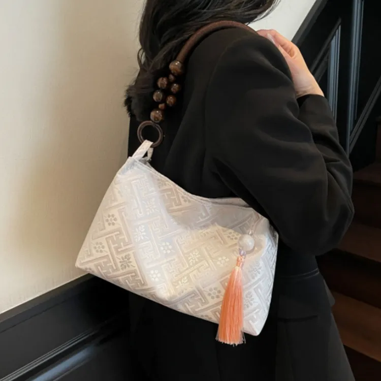 WHEELY BABY+ Fabric Shoulder Bag Women's Multicolor-11