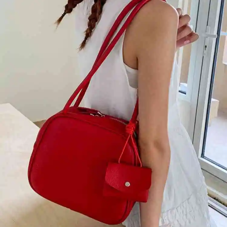 WHEELY BABY+ PU Shoulder Bag Women's Multicolor-4
