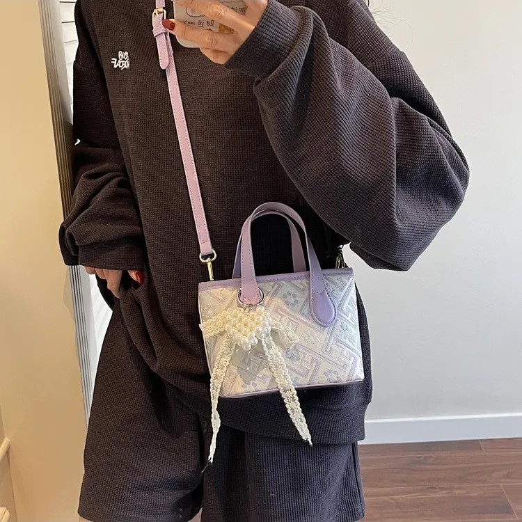 WHEELY BABY+ PU One Shoulder Handbag Women's Multicolor-4