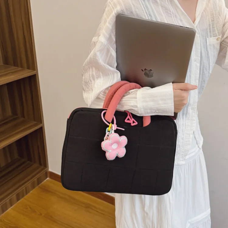 WHEELY BABY+ Fabric Laptop Bag Unisex Multicolor-13