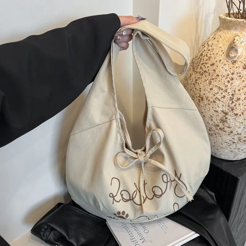 WHEELY BABY+ Canvas Bag Crossbody Bag Shoulder Bag Large Capacity Tote Regular Women's Pink/Khaki-7