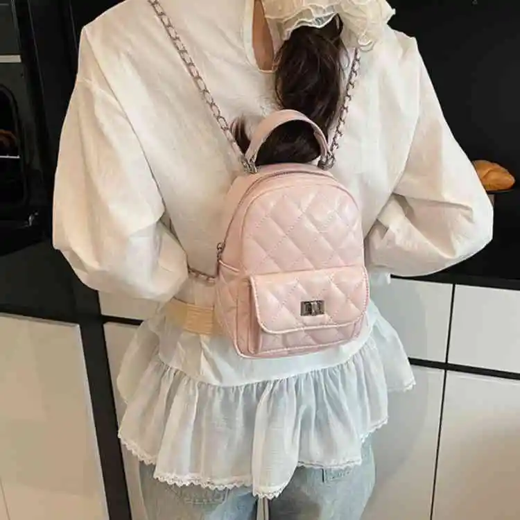 WHEELY BABY+ PU Backpack Women's Multicolor-13