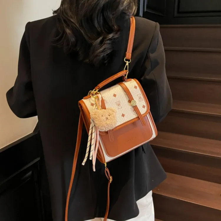 WHEELY BABY+ PU Backpack Women's Multicolor-1
