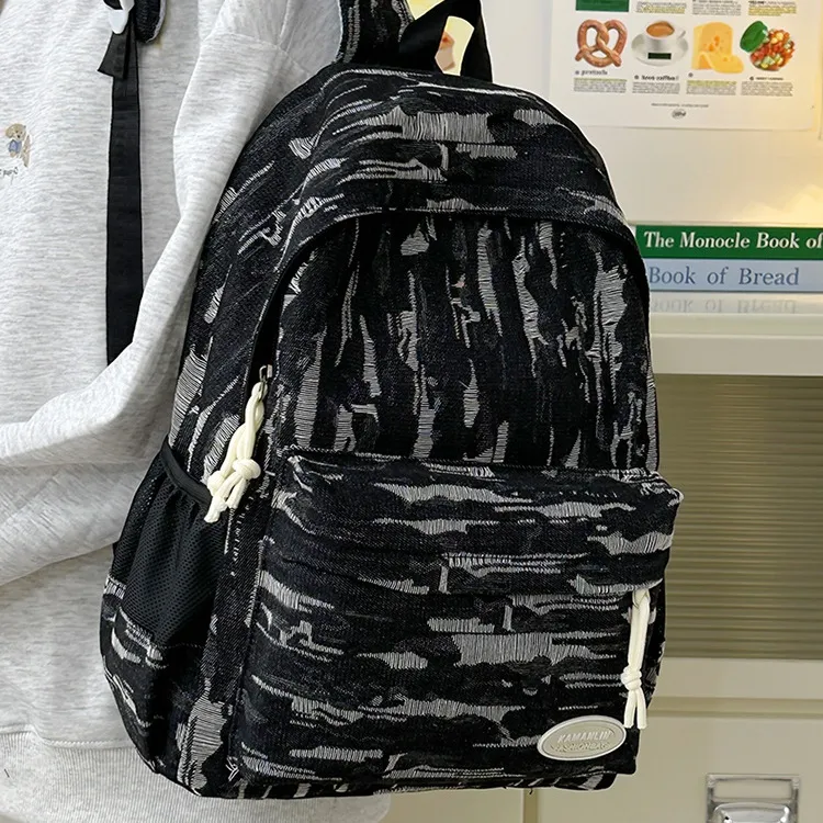 WHEELY BABY+ Composite Cloth Backpack Unisex Multicolor-4