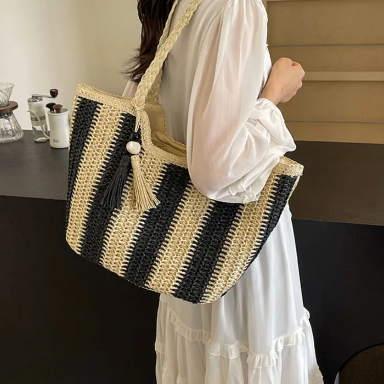 WHEELY BABY+ Woven Shoulder Bag Women's Multicolor-2