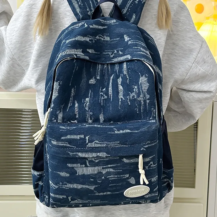 WHEELY BABY+ Composite Cloth Backpack Unisex Multicolor-11