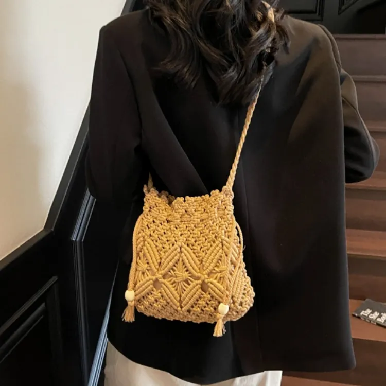 WHEELY BABY+ Rope Braiding Shoulder Bag Women's Multicolor-9