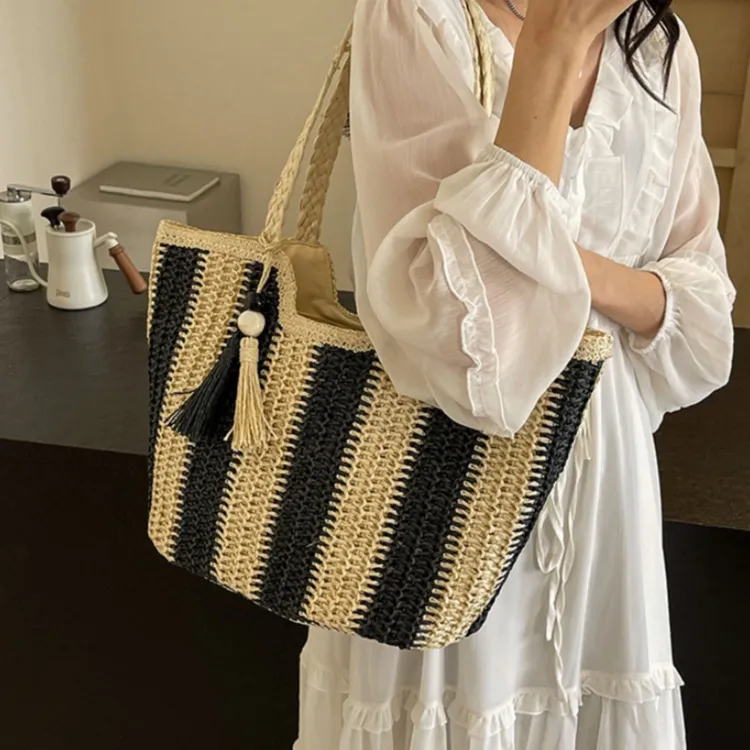 WHEELY BABY+ Woven Shoulder Bag Women's Multicolor-1