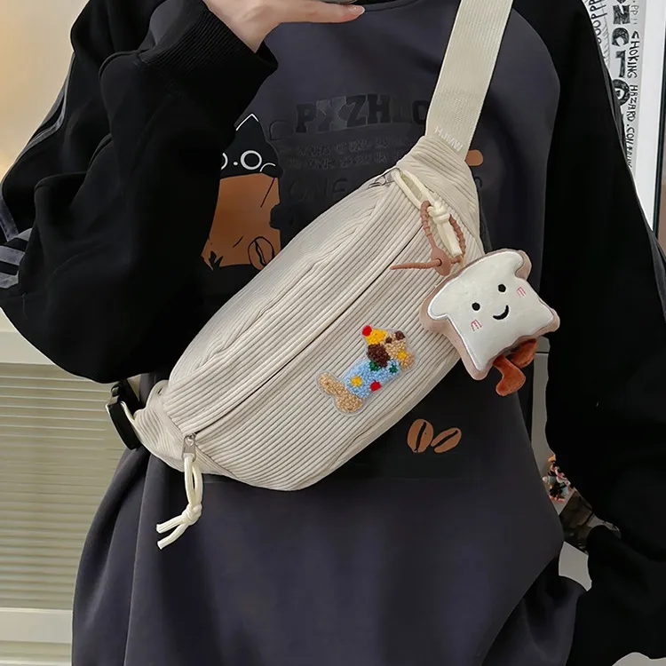 WHEELY BABY+ Nylon Sling Bag Unisex Multicolor-3