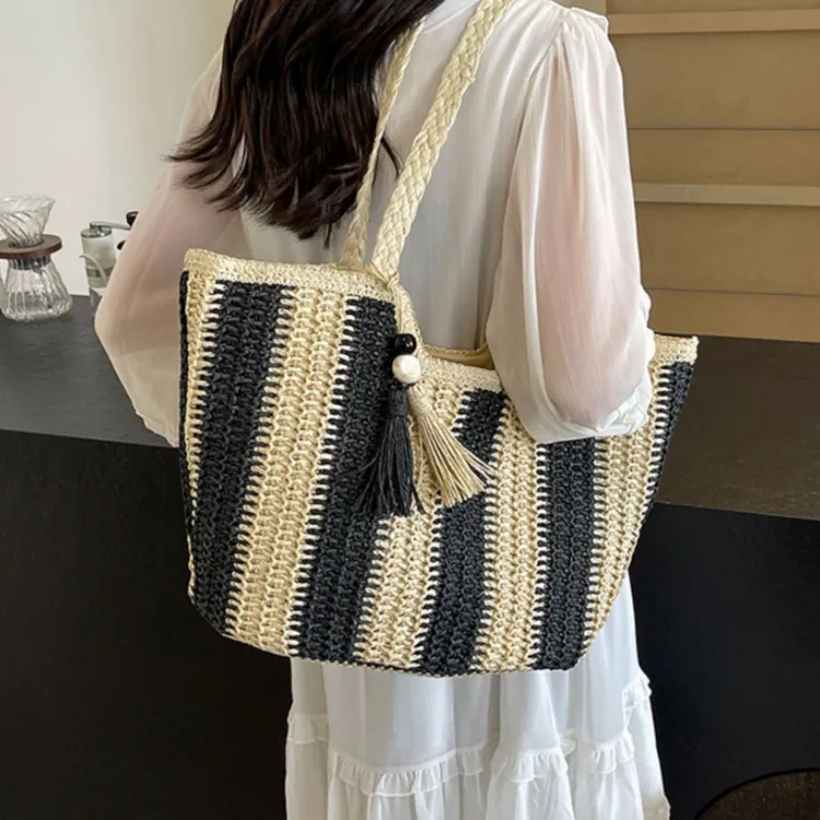 WHEELY BABY+ Woven Shoulder Bag Women's Multicolor-3