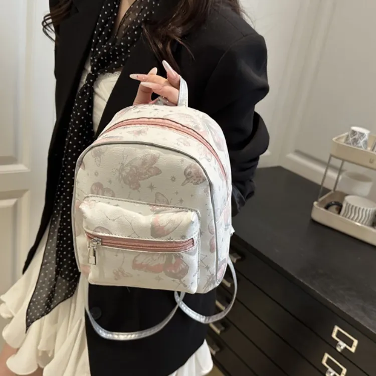 WHEELY BABY+ PU Backpack Women's Multicolor-7