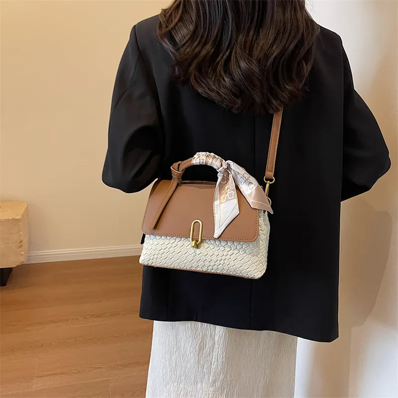 WHEELY BABY+ PU Handbag, Shoulder Bag, Crossbody Bag Women's Brown & Ecru, Black, Coffee & Green, Coffee-3