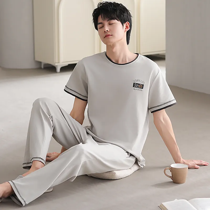 Good fortune Men Pajama Sets-3