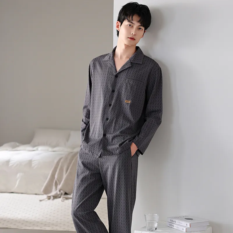 Good Fortune Pajama Set Men's Image Color-7