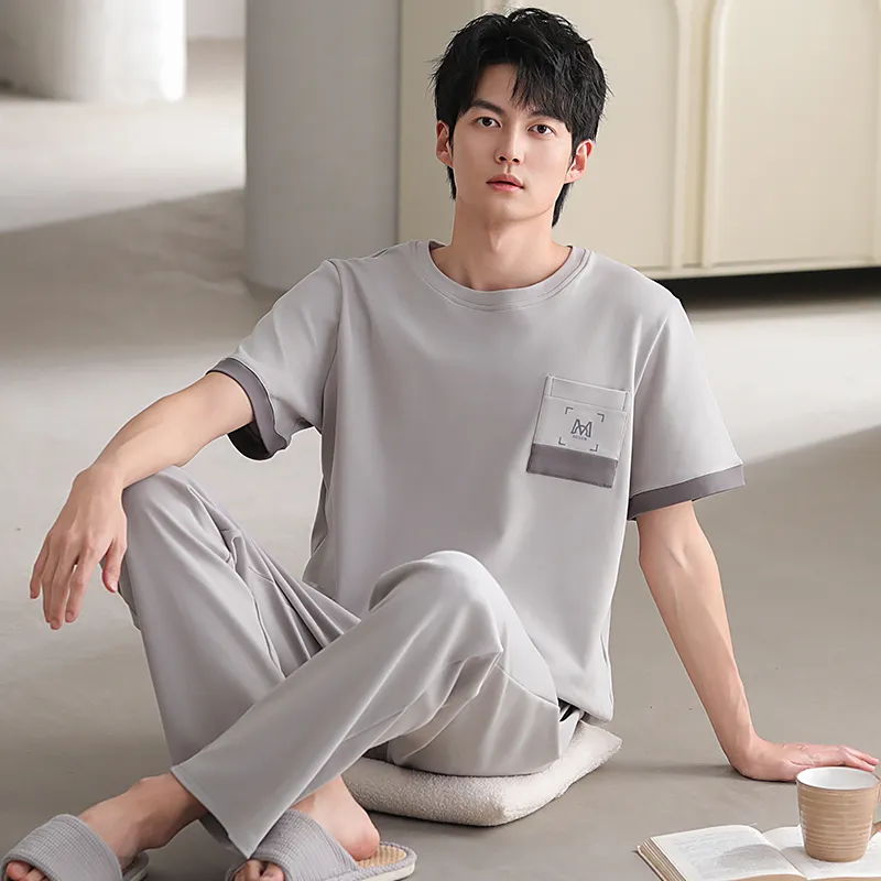 Good Fortune Pajama Set Men's Image Color-1