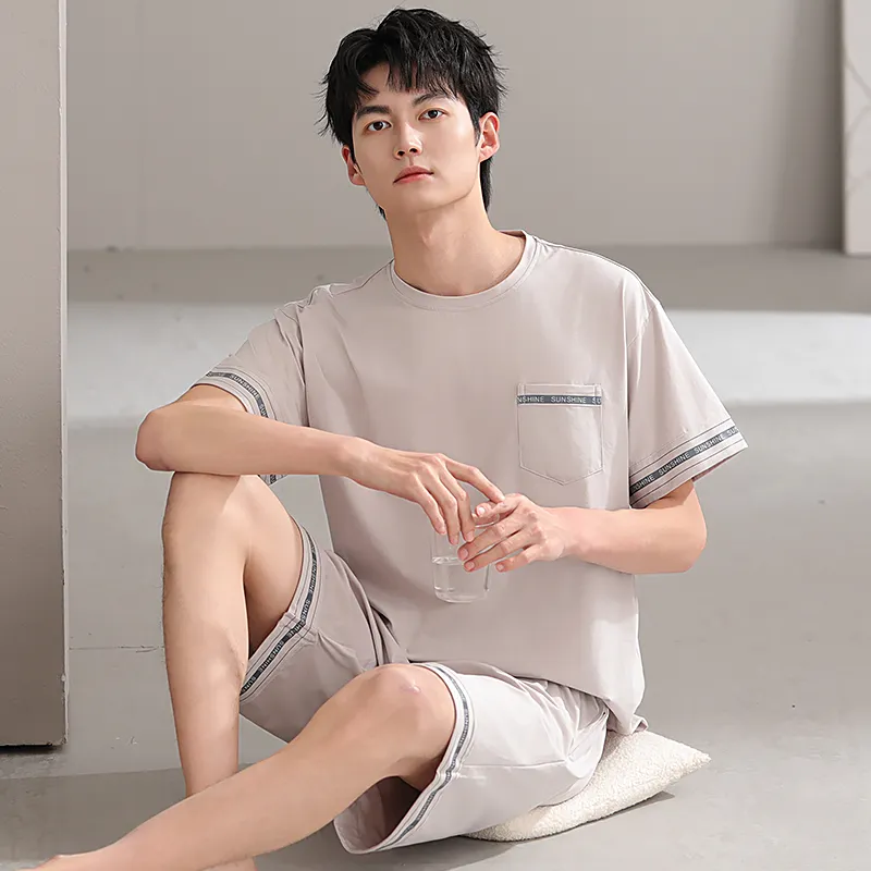 Good fortune Men Pajama Sets-2