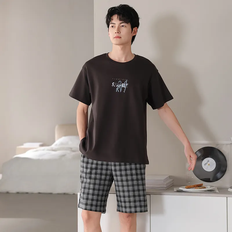 Good Fortune Pajama Set Men's Image Color-1