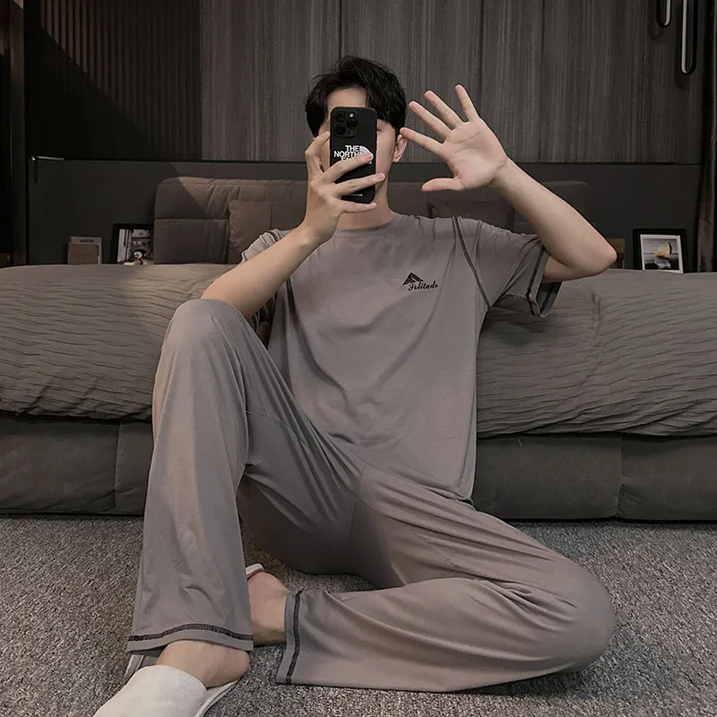 Good Fortune Pajama Set Men's Image Color-1