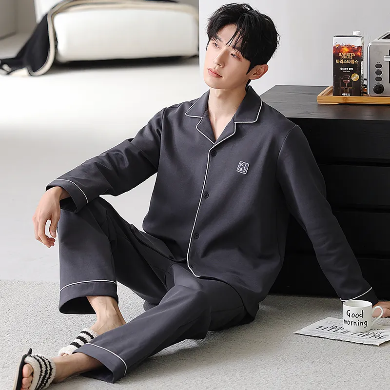 Good Fortune Pajama Set Men's Image Color-2