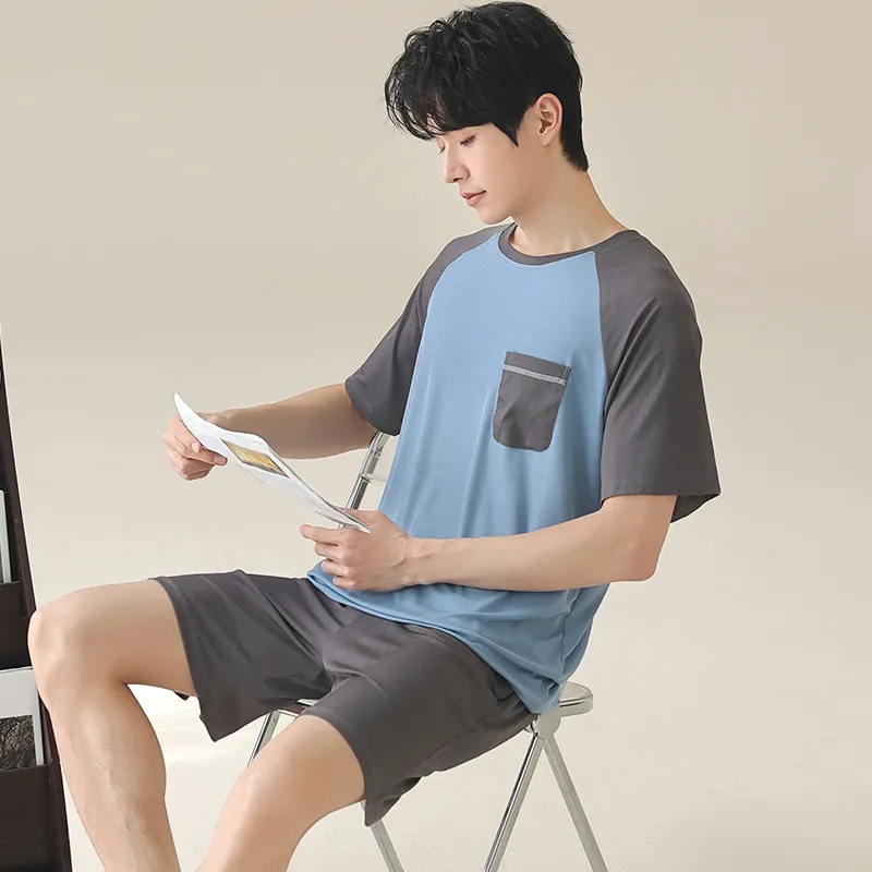 Good fortune Men Pajama Sets-3