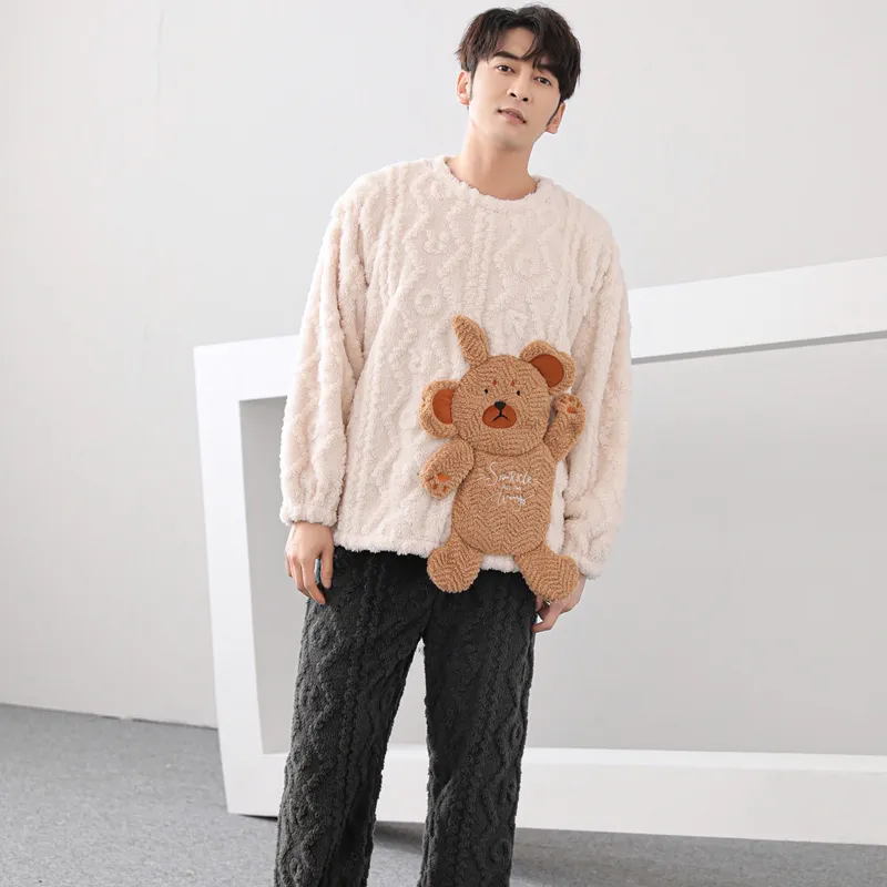 Good Fortune Pajama Set Men's Image Color-6