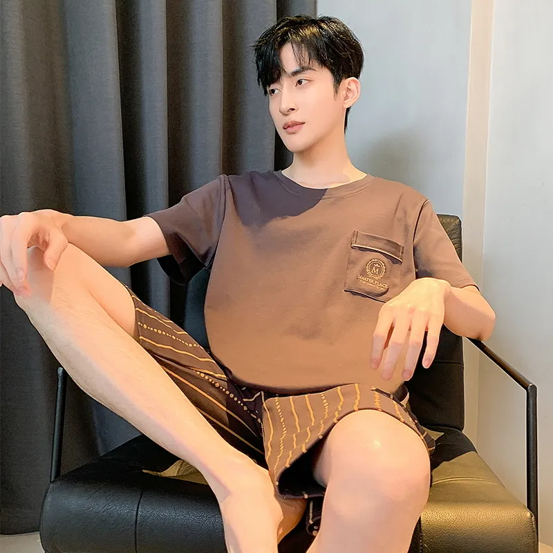 Good fortune Men Pajama Sets-7