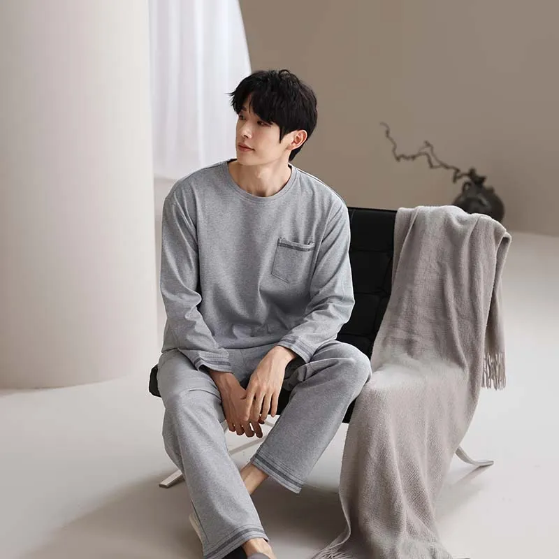 Good Fortune Pajama Set Men's Image Color-2