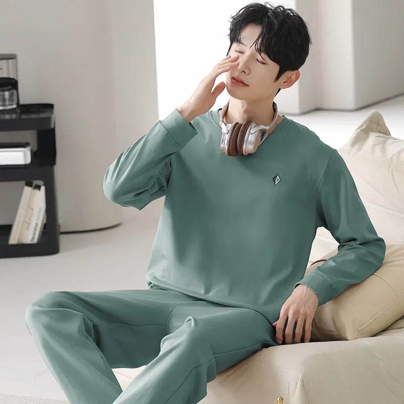 Good Fortune Pajama Set Men's Image Color-5