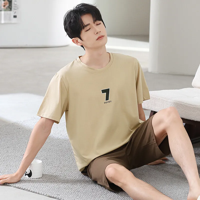Good fortune Men Pajama Sets-3