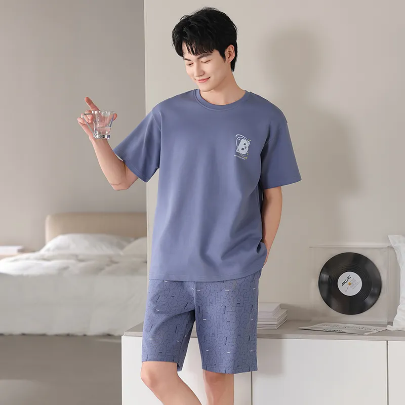 Good Fortune Pajama Set Men's Image Color-3