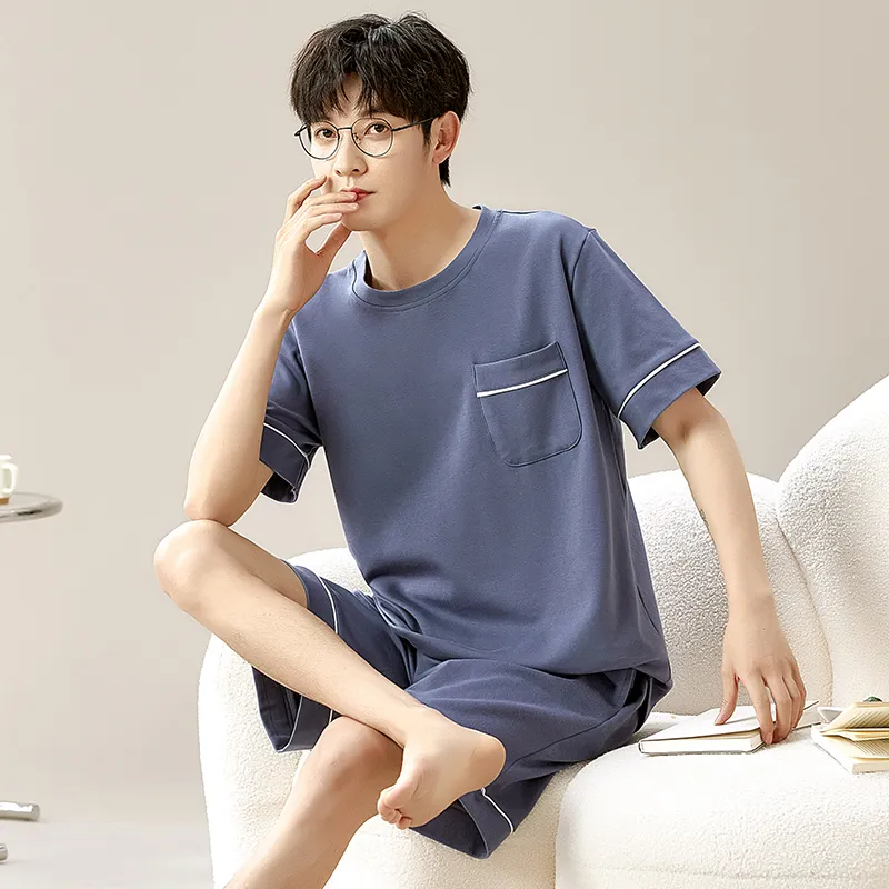 Good fortune Men Pajama Sets-5