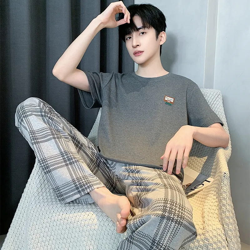 Good fortune Men Pajama Sets-5