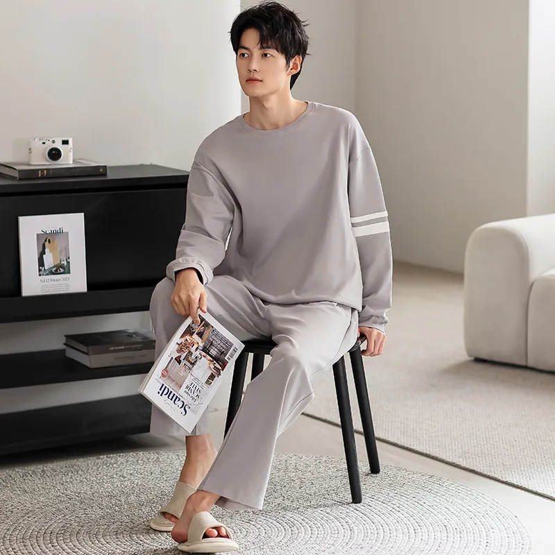 Good Fortune Pajama Set Men's Image Color-3