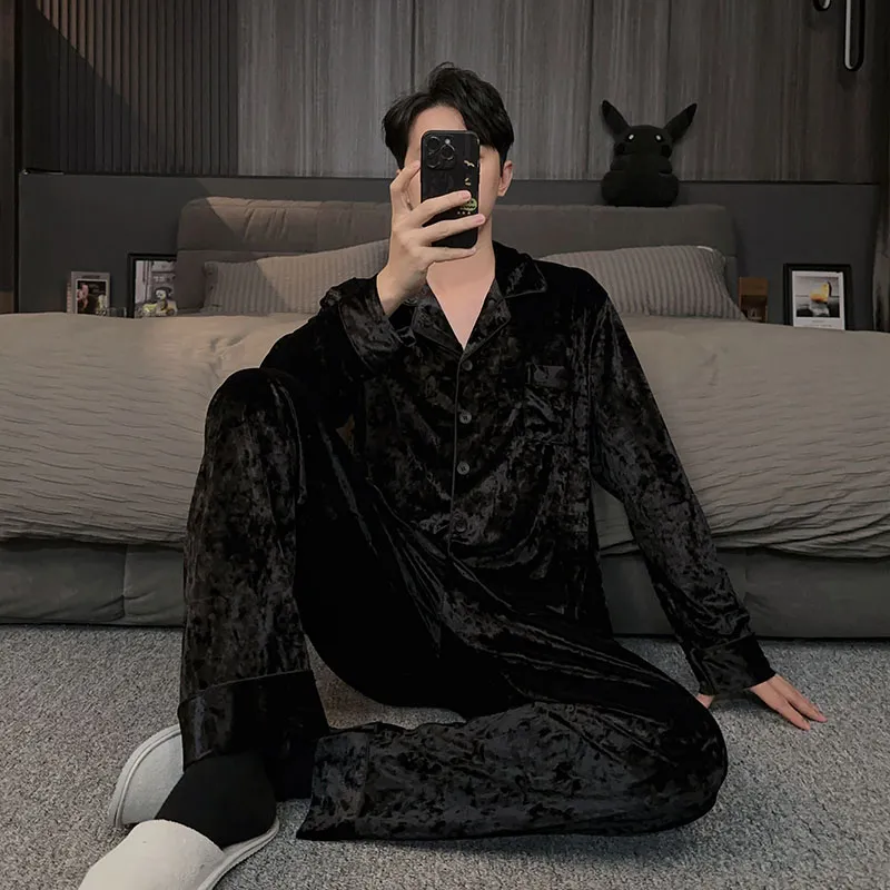 Good Fortune Pajama Set Men's Image Color-1