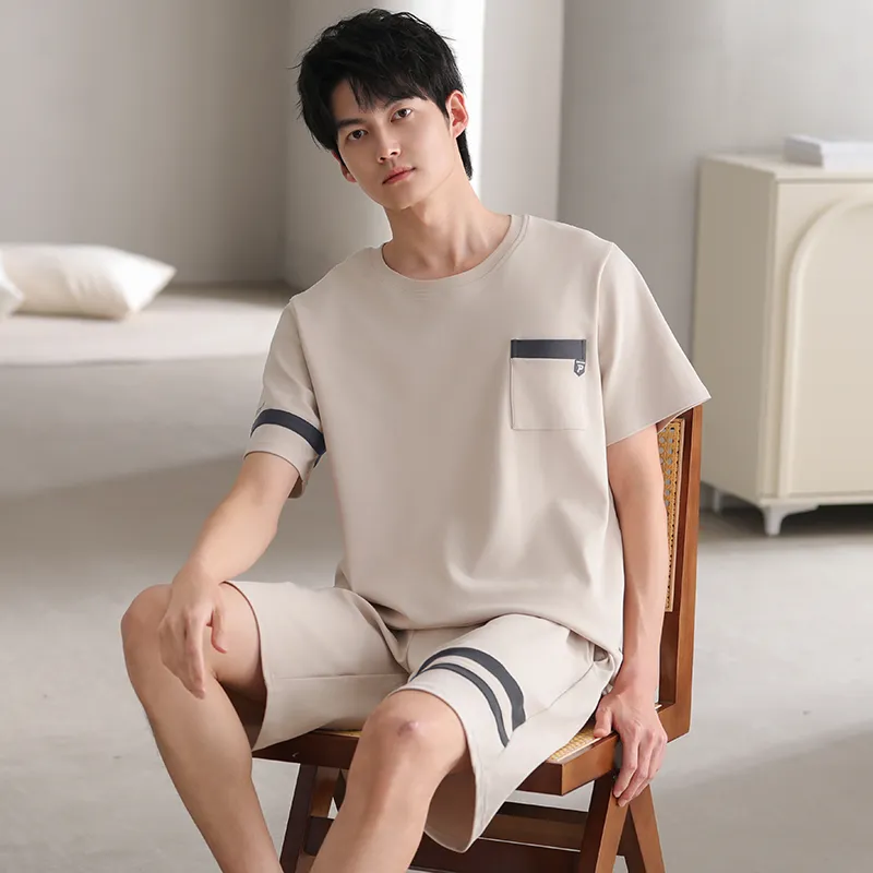 Good fortune Men Pajama Sets-4