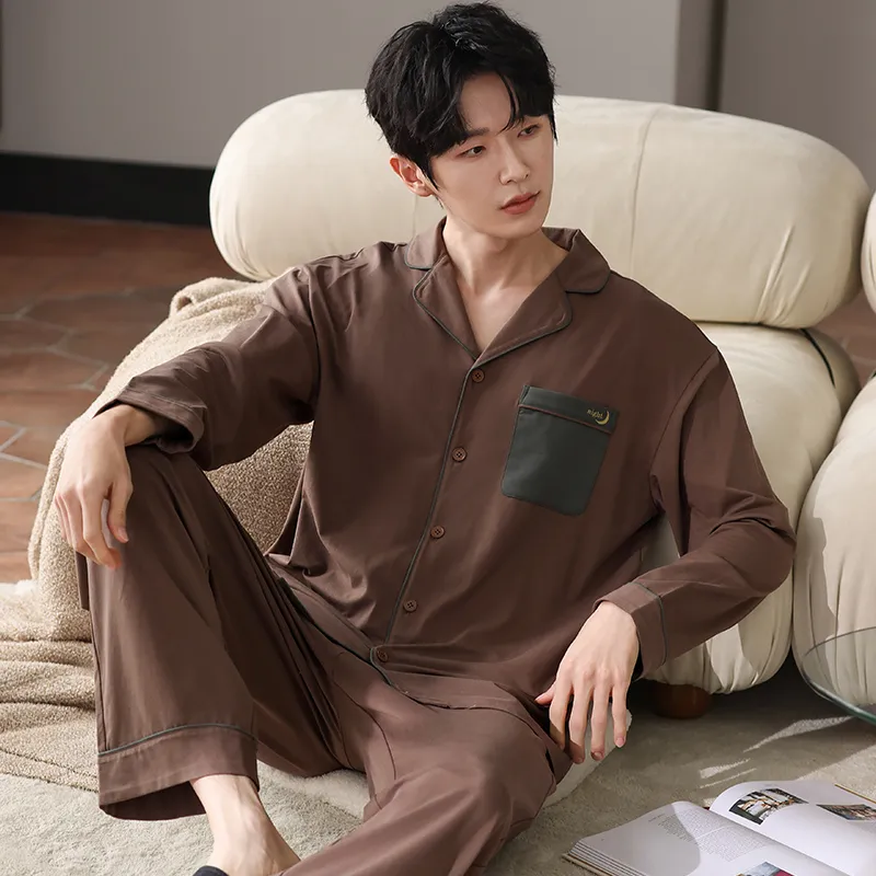 Good Fortune Pajama Set Men's Image Color-3