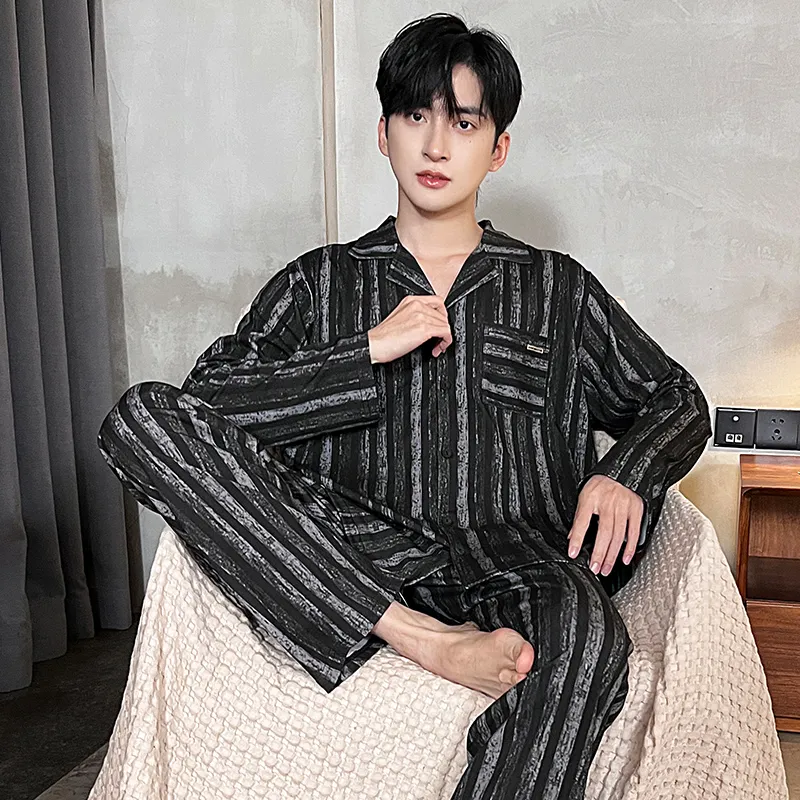 Good Fortune Pajama Set Men's Image Color-7