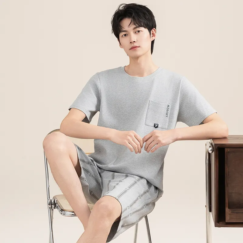 Good fortune Men Pajama Sets-6