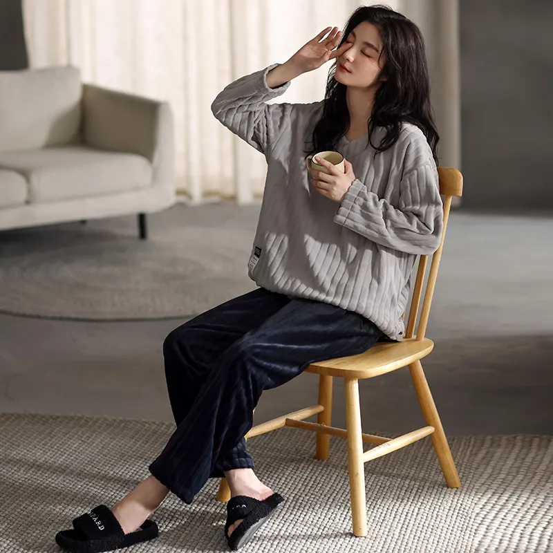 Good Fortune Pajama Set Women's Image Color-3