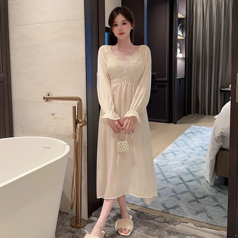 Good fortune Women's Nightgowns-5