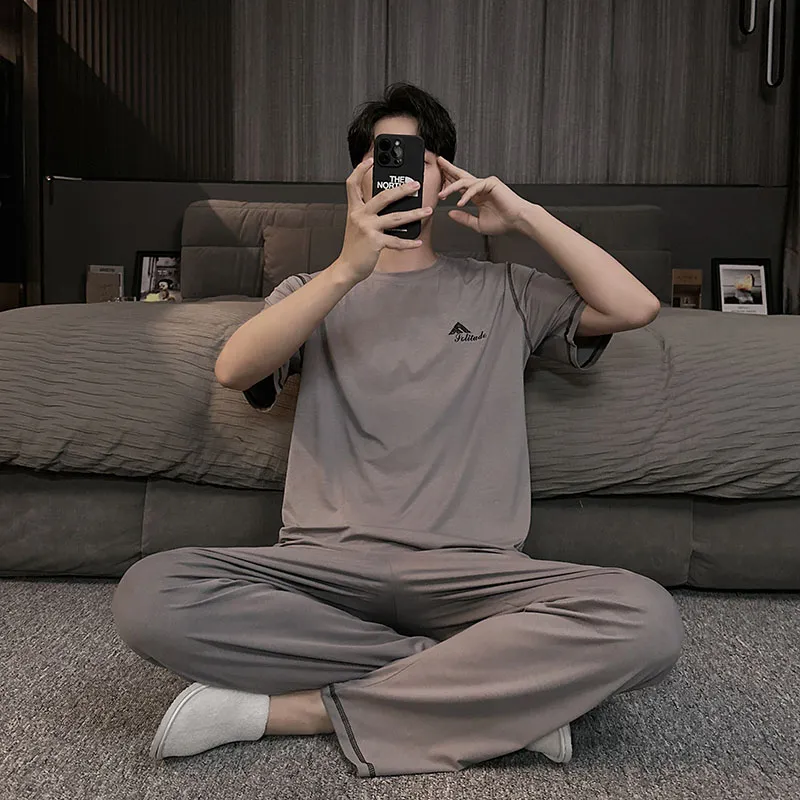 Good Fortune Pajama Set Men's Image Color-3