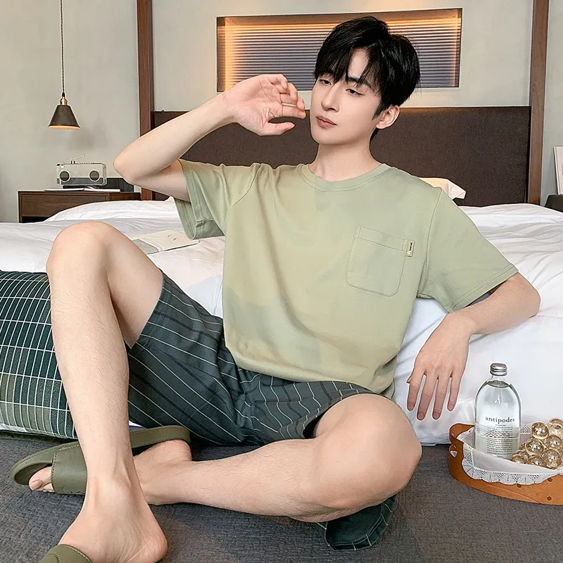 Good fortune Men Pajama Sets-5