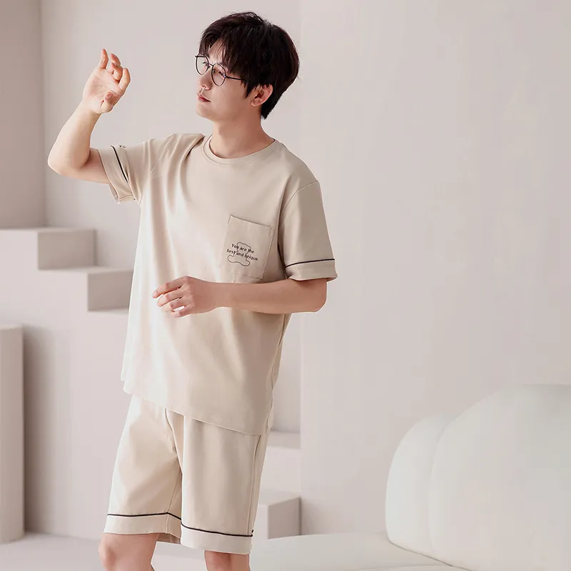 Good fortune Men Pajama Sets-2