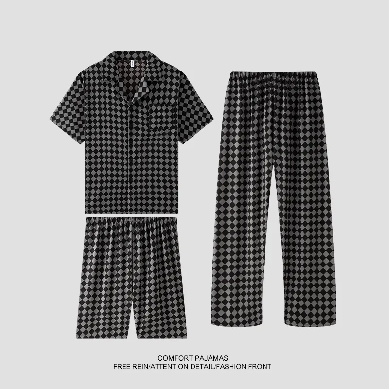 Good fortune Men Pajama Sets-2