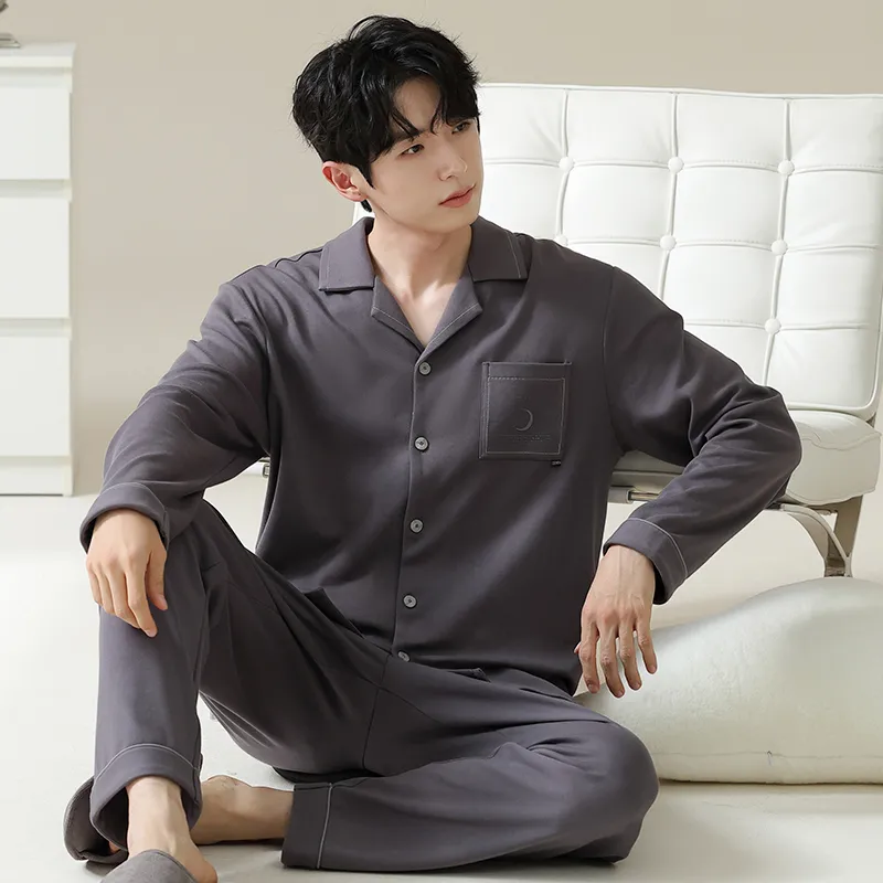 Good Fortune Pajama Set Men's Image Color-5
